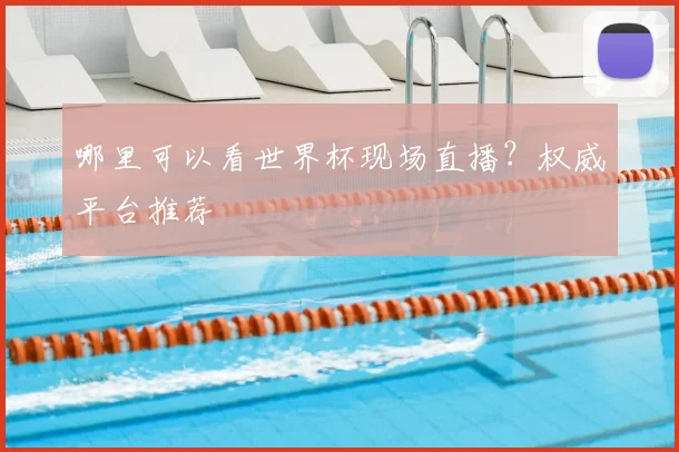 哪里可以看世界杯现场直播？权威平台推荐